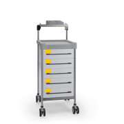 Тележка для инфекционных отделений Іnsausti Q002 W.(5)CY